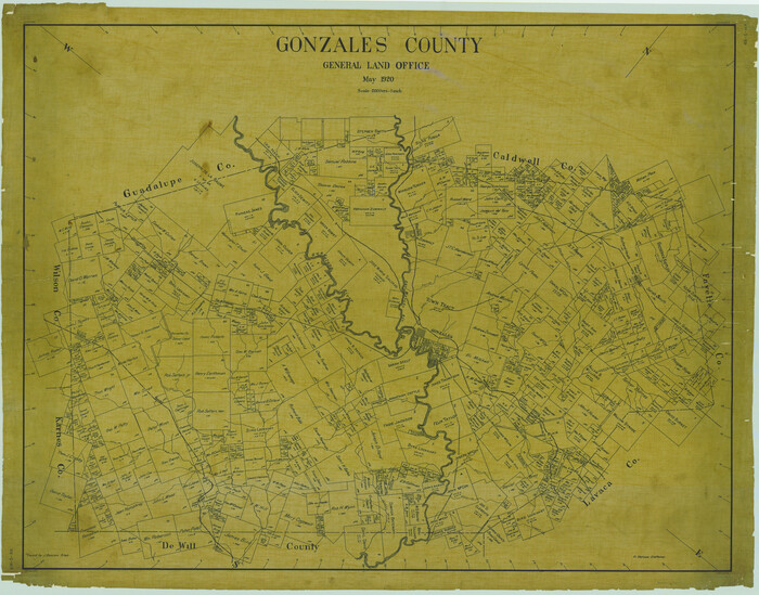 4959, Gonzales County, General Map Collection