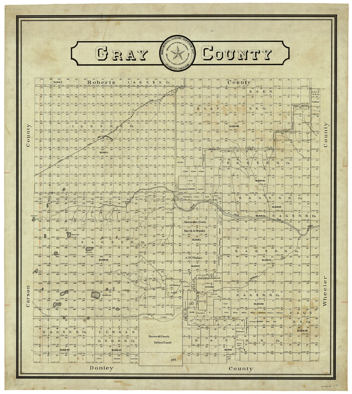 4960, Gray County, General Map Collection
