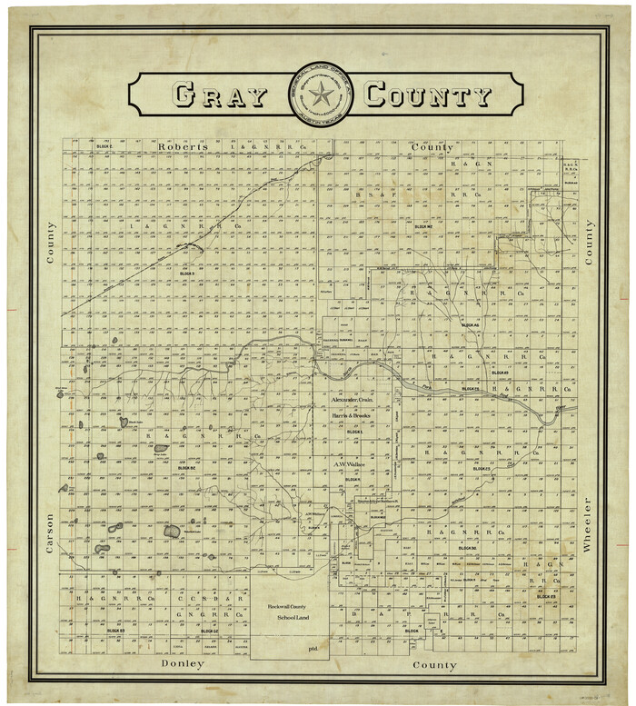 4960, Gray County, General Map Collection