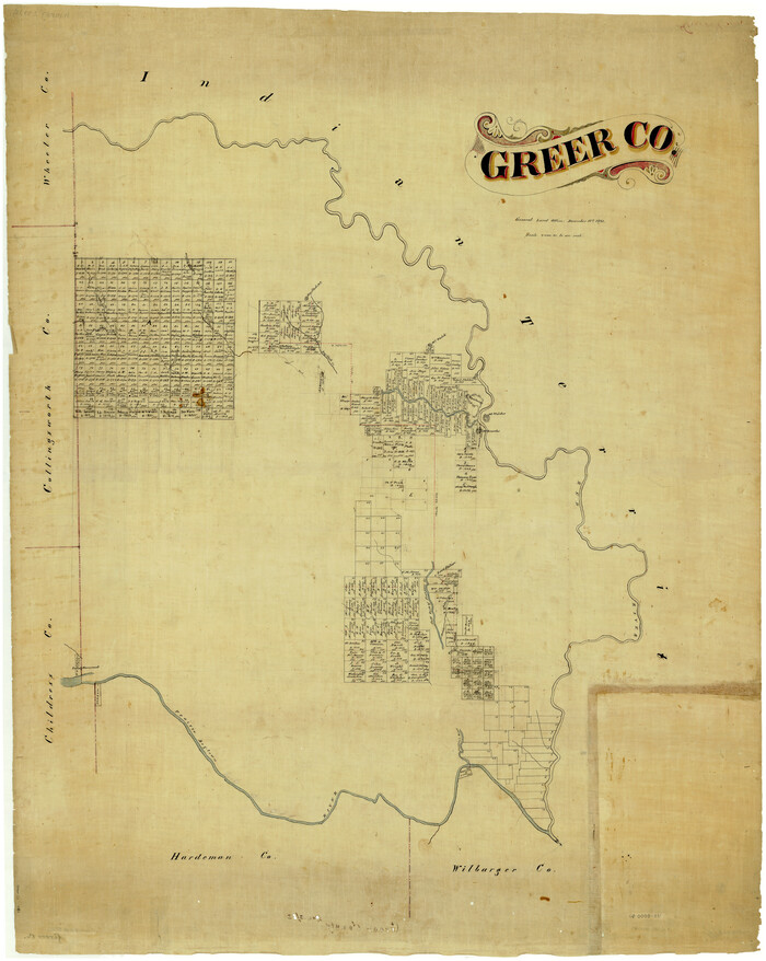 4962, Greer Co., General Map Collection
