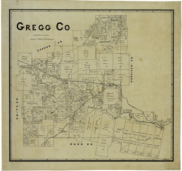 4963, Gregg Co., General Map Collection