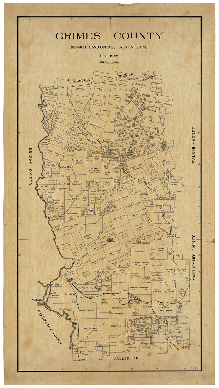 4964, Grimes County, General Map Collection