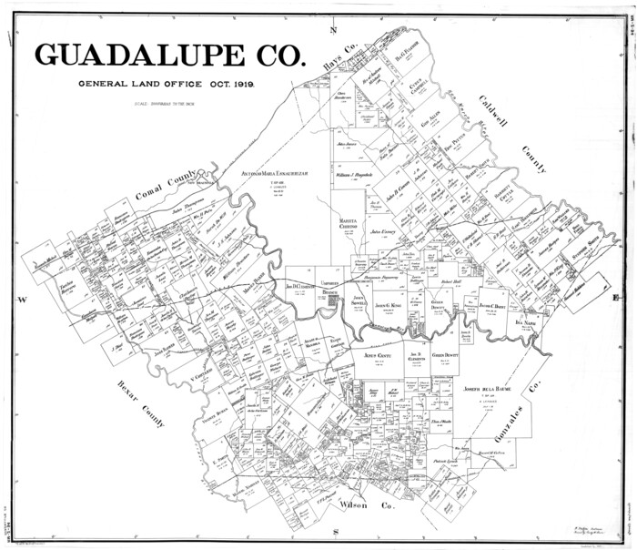4965, Guadalupe Co., General Map Collection