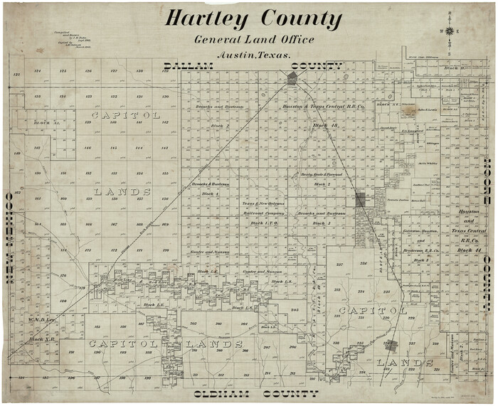 4973, Hartley County, General Map Collection