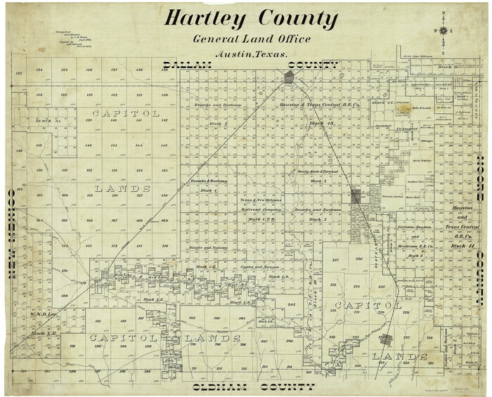 4973, Hartley County, General Map Collection