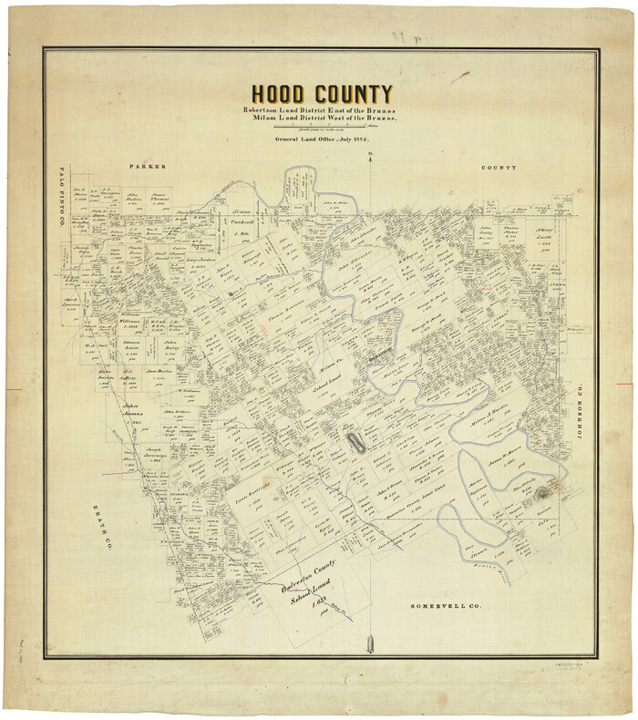 4981, Hood County, General Map Collection