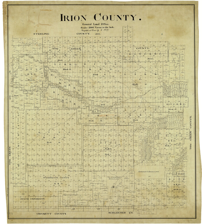 4987, Irion County, General Map Collection