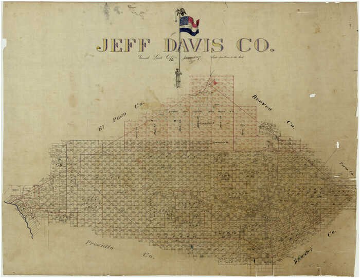4991, Jeff Davis Co., General Map Collection