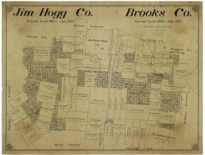4993, Jim Hogg Co., General Map Collection