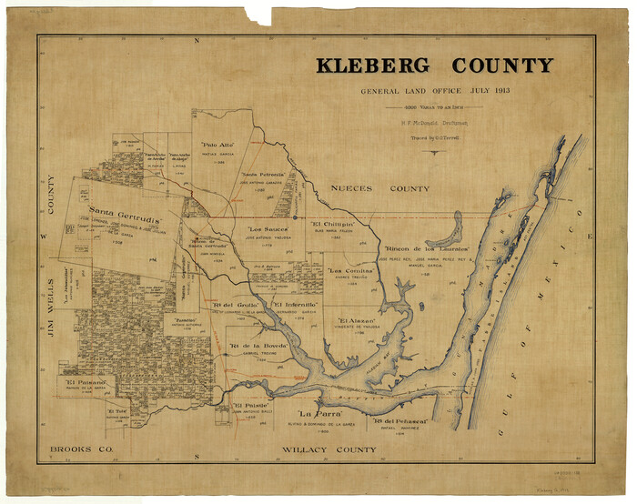 5006, Kleberg County, General Map Collection