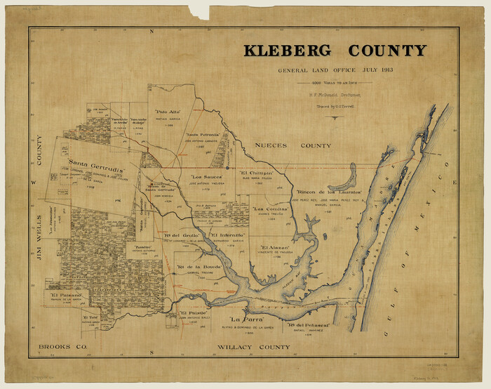 5006, Kleberg County, General Map Collection
