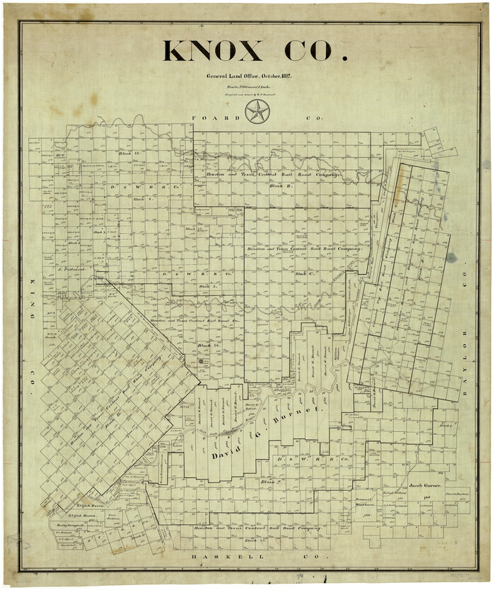 5007, Knox Co., General Map Collection
