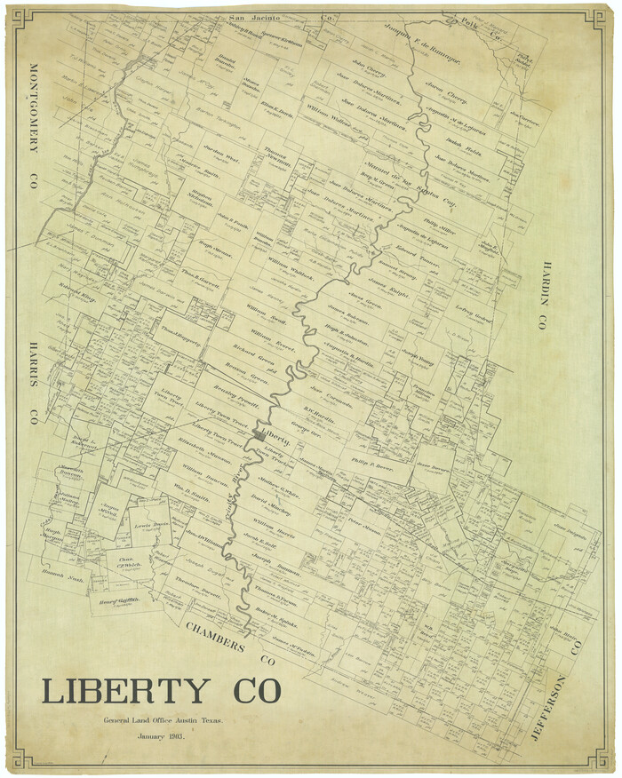 5015, Liberty Co., General Map Collection