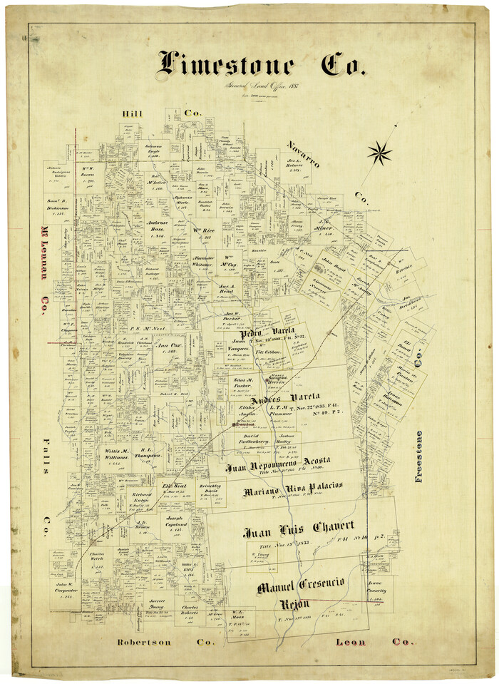 5016, Limestone Co., General Map Collection