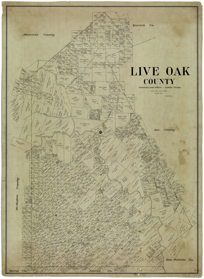 5018, Live Oak County, General Map Collection

