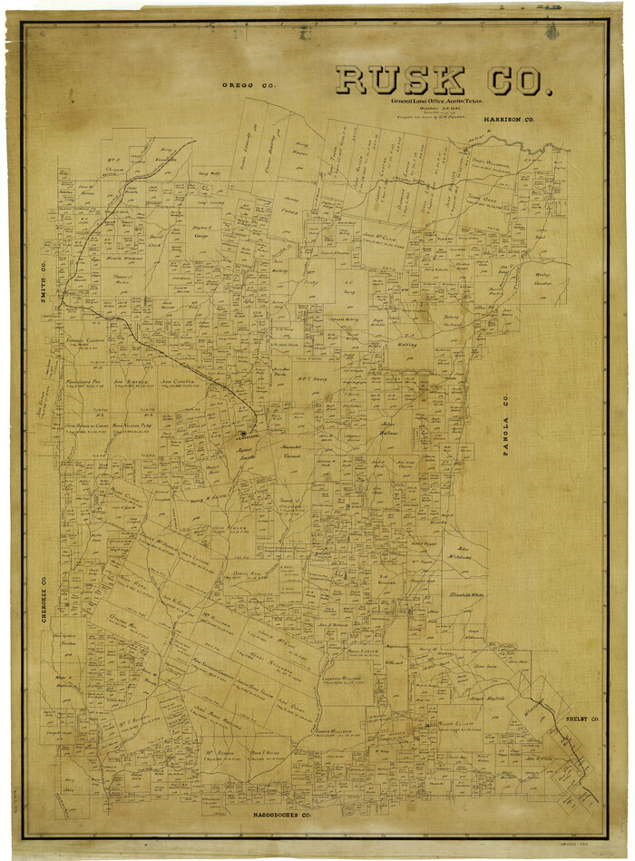 5025, Rusk Co., General Map Collection