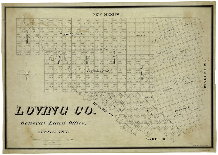 5026, Loving Co., General Map Collection
