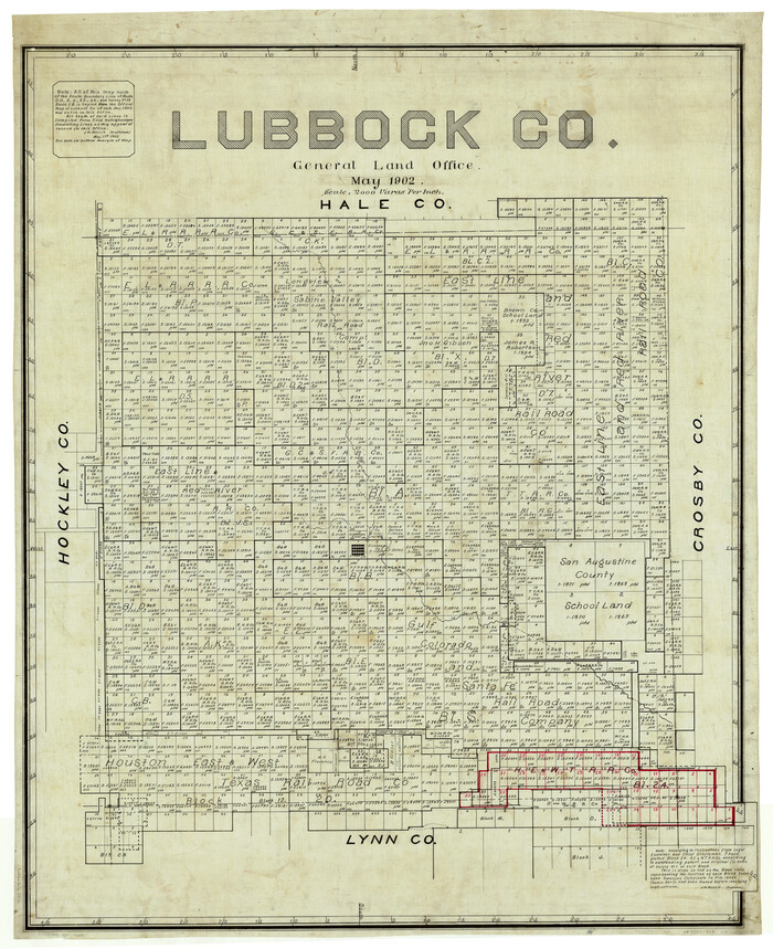 5027, Lubbock Co., General Map Collection