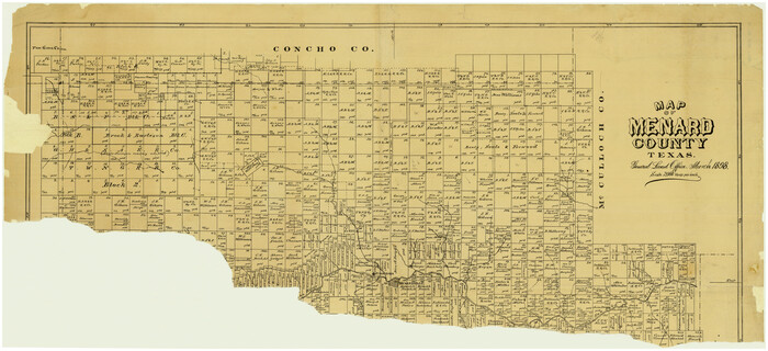 5042, Map of Menard County, Maddox Collection