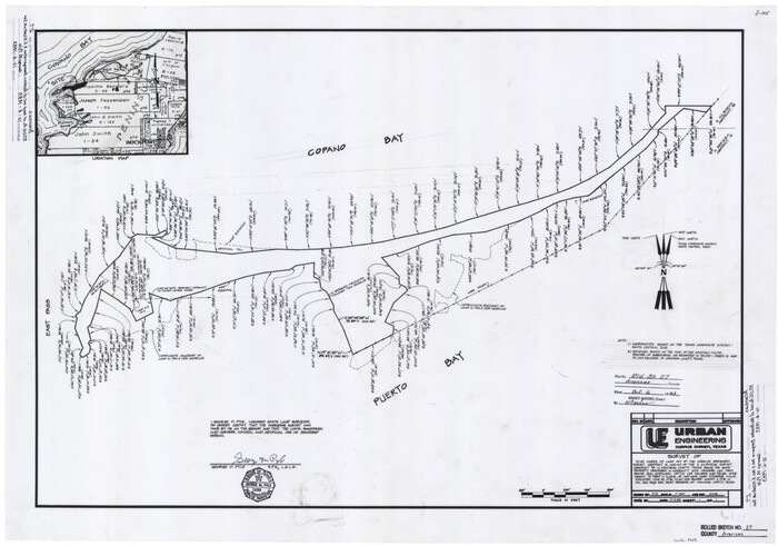5059, Aransas County Rolled Sketch 27, General Map Collection