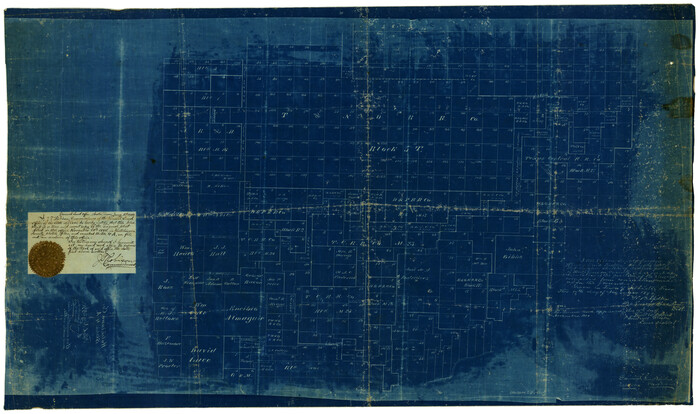 5065, [Surveying Sketch of Northern Portion of Hutchinson County], Maddox Collection

