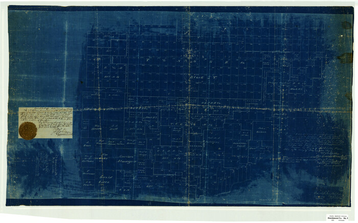 5065, [Surveying Sketch of Northern Portion of Hutchinson County], Maddox Collection