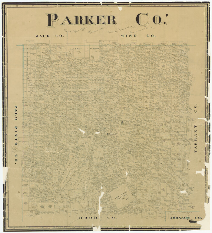 5081, Parker Co., General Map Collection