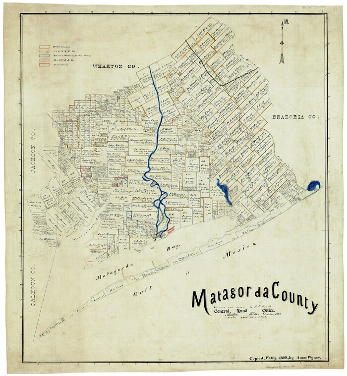 5082, Matagorda County, General Map Collection