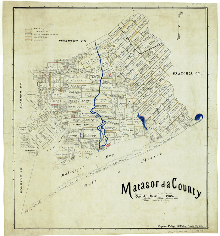 5082, Matagorda County, General Map Collection