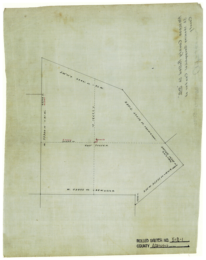 5090, Atascosa County Rolled Sketch 5B1, General Map Collection