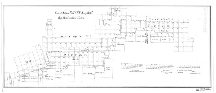 5130, Baylor County Rolled Sketch BHK, General Map Collection