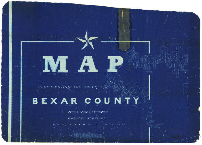 5135, Bexar County Rolled Sketch 2, General Map Collection
