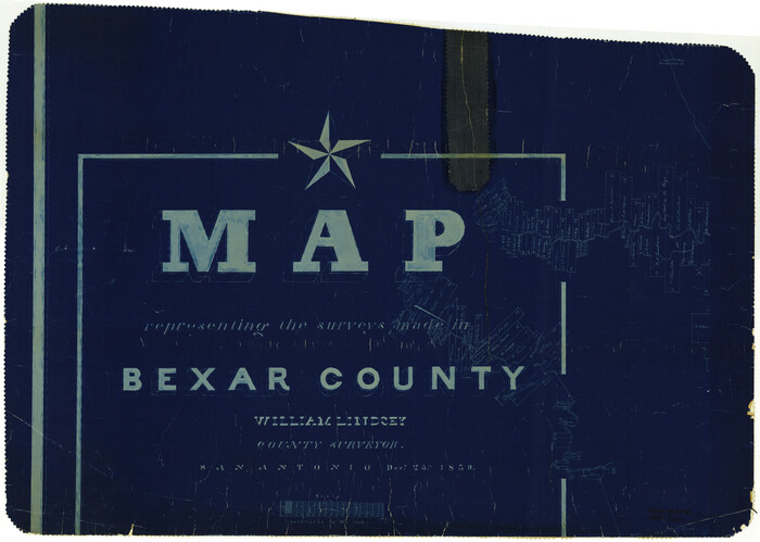 5135, Bexar County Rolled Sketch 2, General Map Collection