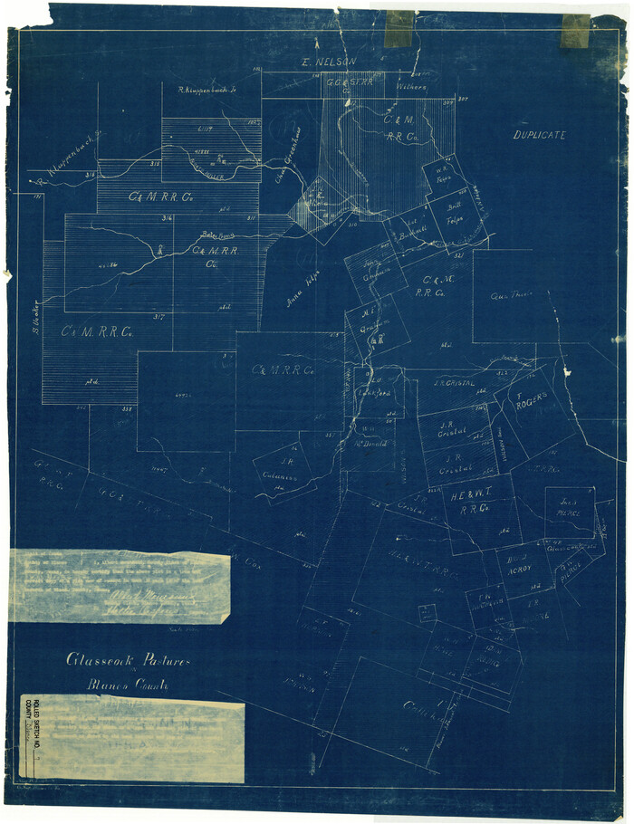 5144, Blanco County Rolled Sketch 7, General Map Collection