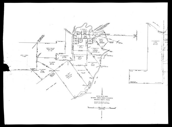5173, Brazoria County Rolled Sketch 37, General Map Collection