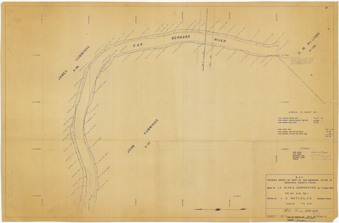 5182, Brazoria County Rolled Sketch 49, General Map Collection