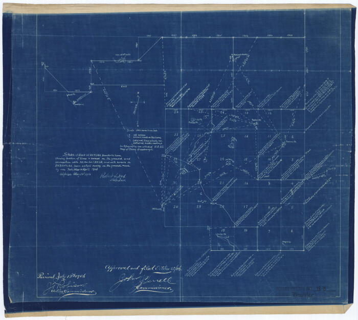 5197, Brewster County Rolled Sketch 18B, General Map Collection