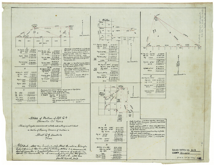 5209, Brewster County Rolled Sketch 24B, General Map Collection
