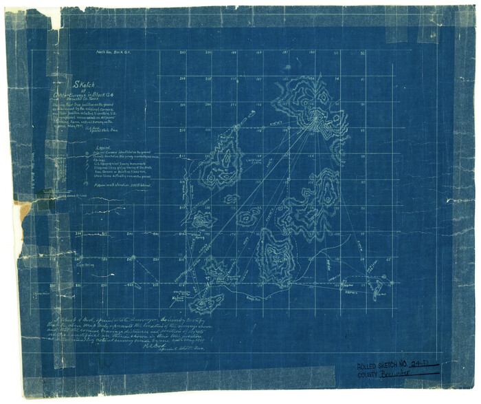 5211, Brewster County Rolled Sketch 24D, General Map Collection
