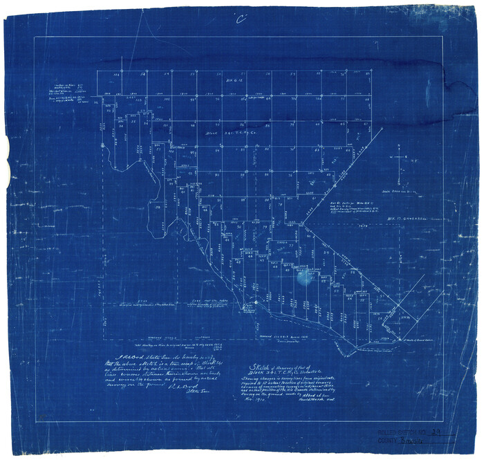 5216, Brewster County Rolled Sketch 29, General Map Collection
