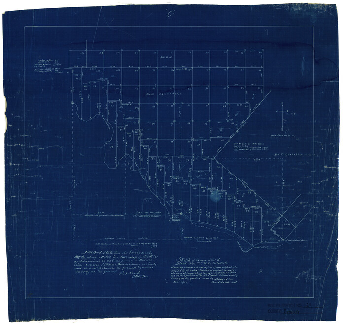 5216, Brewster County Rolled Sketch 29, General Map Collection