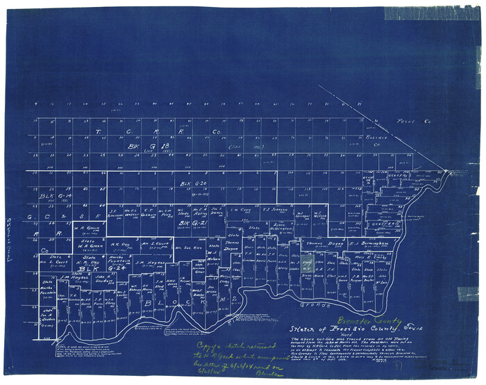 5226, Brewster County Rolled Sketch 50, General Map Collection
