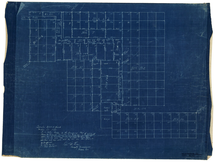 5229, Pecos County Rolled Sketch 56, General Map Collection
