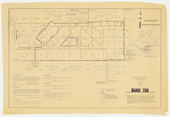 5310, Brewster County Rolled Sketch 142, General Map Collection

