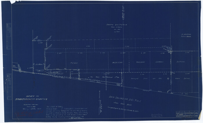 5340, Brooks County Rolled Sketch 15, General Map Collection