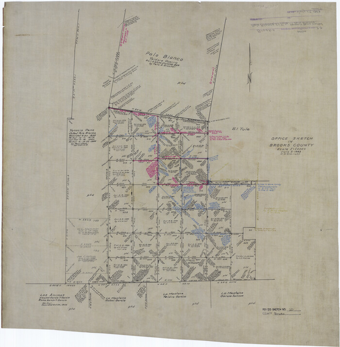 5342, Brooks County Rolled Sketch 20, General Map Collection