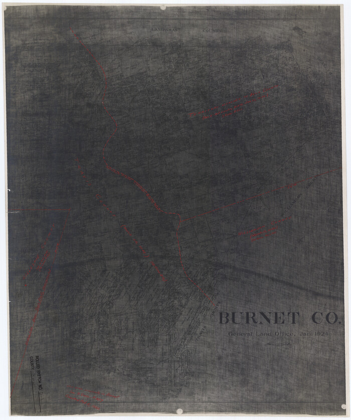 5358, Burnet County Rolled Sketch D1, General Map Collection