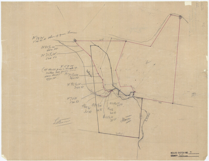 5363, Calhoun County Rolled Sketch 7, General Map Collection