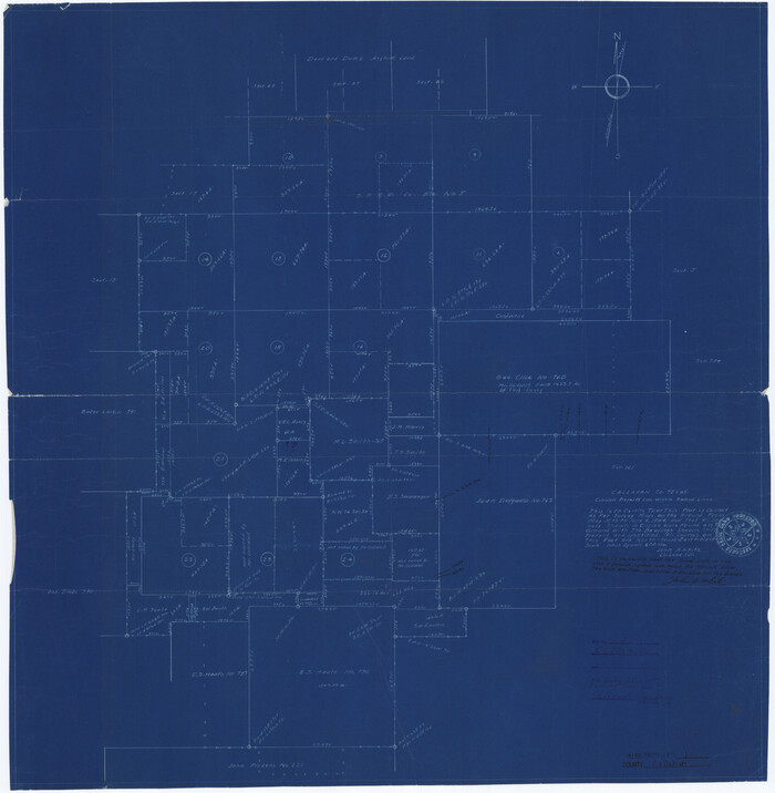 5379, Callahan County Rolled Sketch 1, General Map Collection