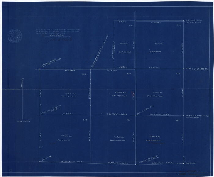 5380, Callahan County Rolled Sketch 2, General Map Collection